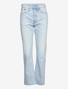 RISE JEANS - straight jeans - lt blue vintage