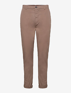NEWS EDIT TROUSERS - chinos - brown