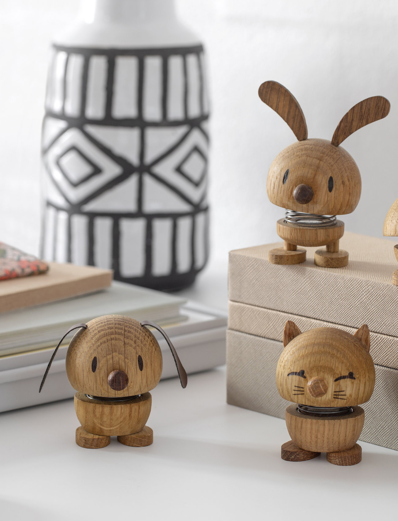 Hoptimist Hoptimist Dog, S, Brown, Dekorativt Tilbehør-Detaljer > Træfigurer, Unisex