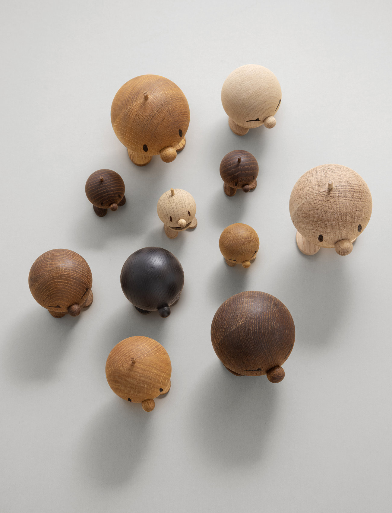 Hoptimist Hoptimist Bumble, M, Brown, Dekorativt Tilbehør-Detaljer > Træfigurer, Unisex