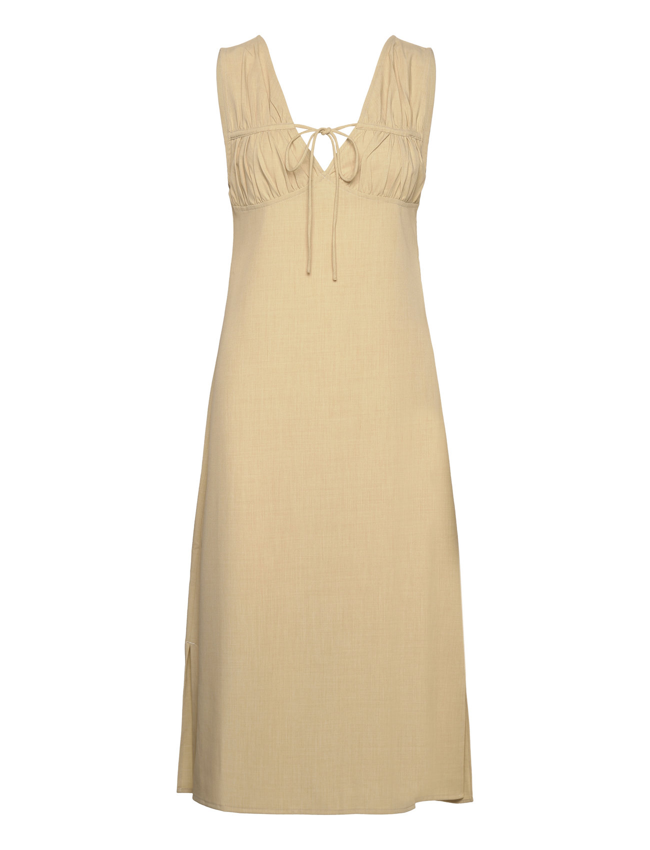 Jensis Tailor Dress Beige Hosbjerg