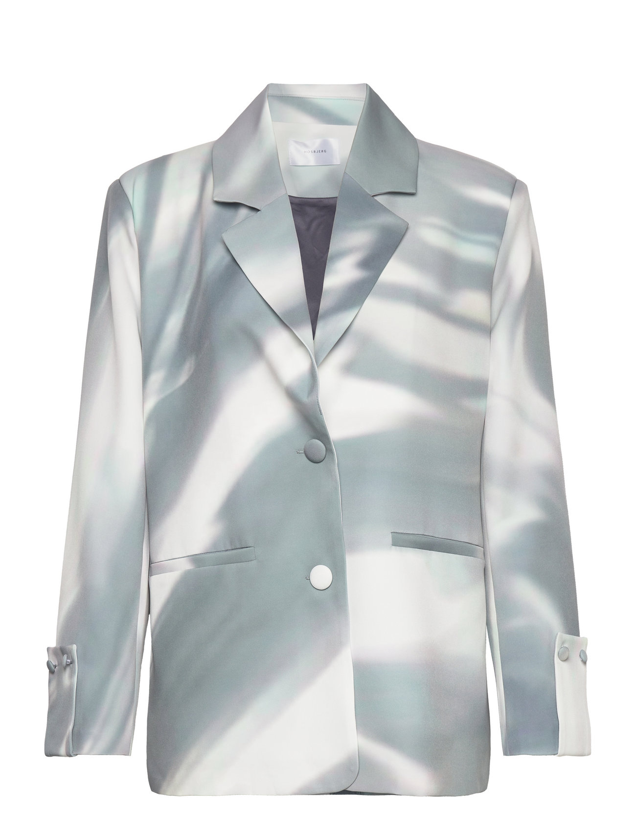 Topshop silver store blazer