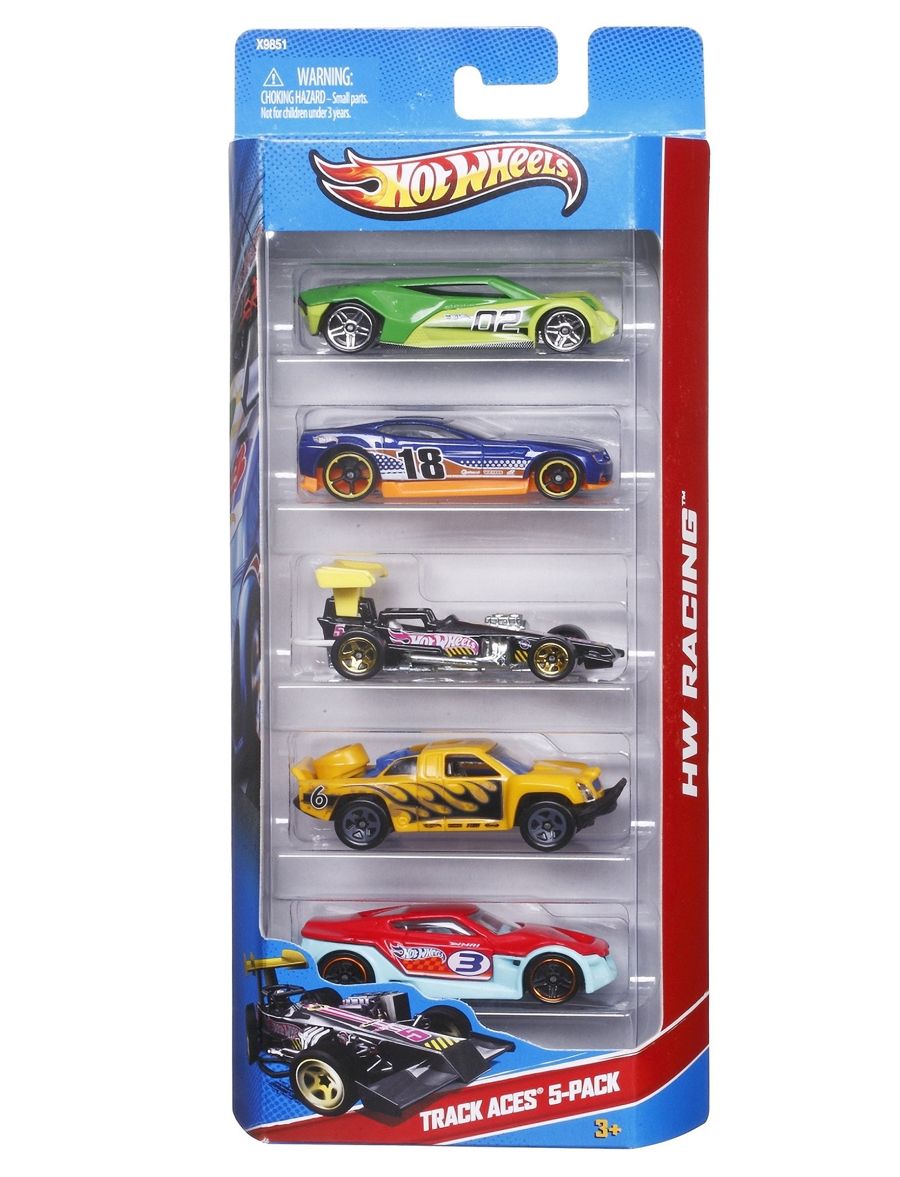 Hot Wheels® 5-Car Pack Assortment Toys Toy Cars & Vehicles Toy Cars Multi/mönstrad Hot Wheels