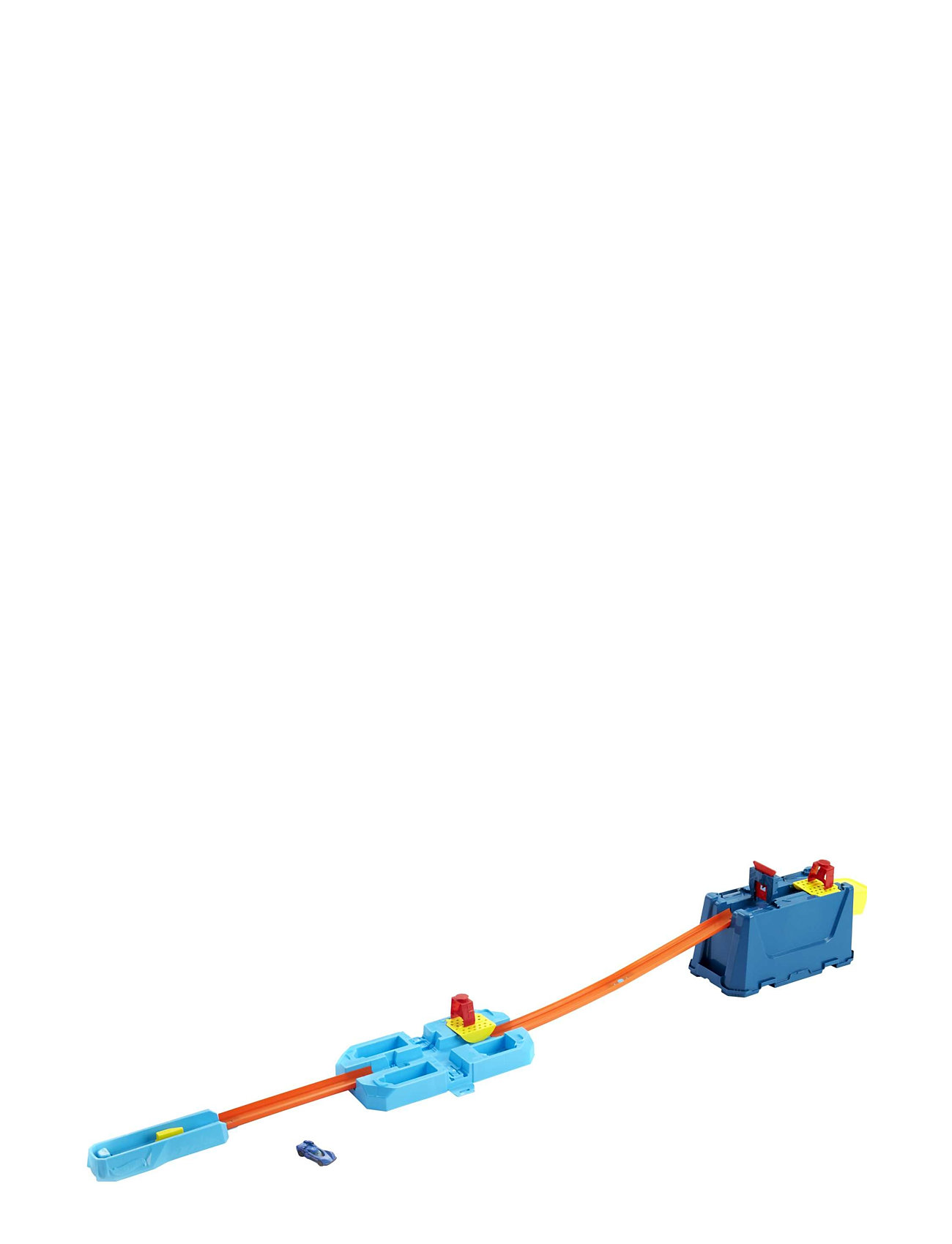 Hw Track Builder Crash Box Toys Toy Cars & Vehicles Race Tracks Blå Hot Wheels