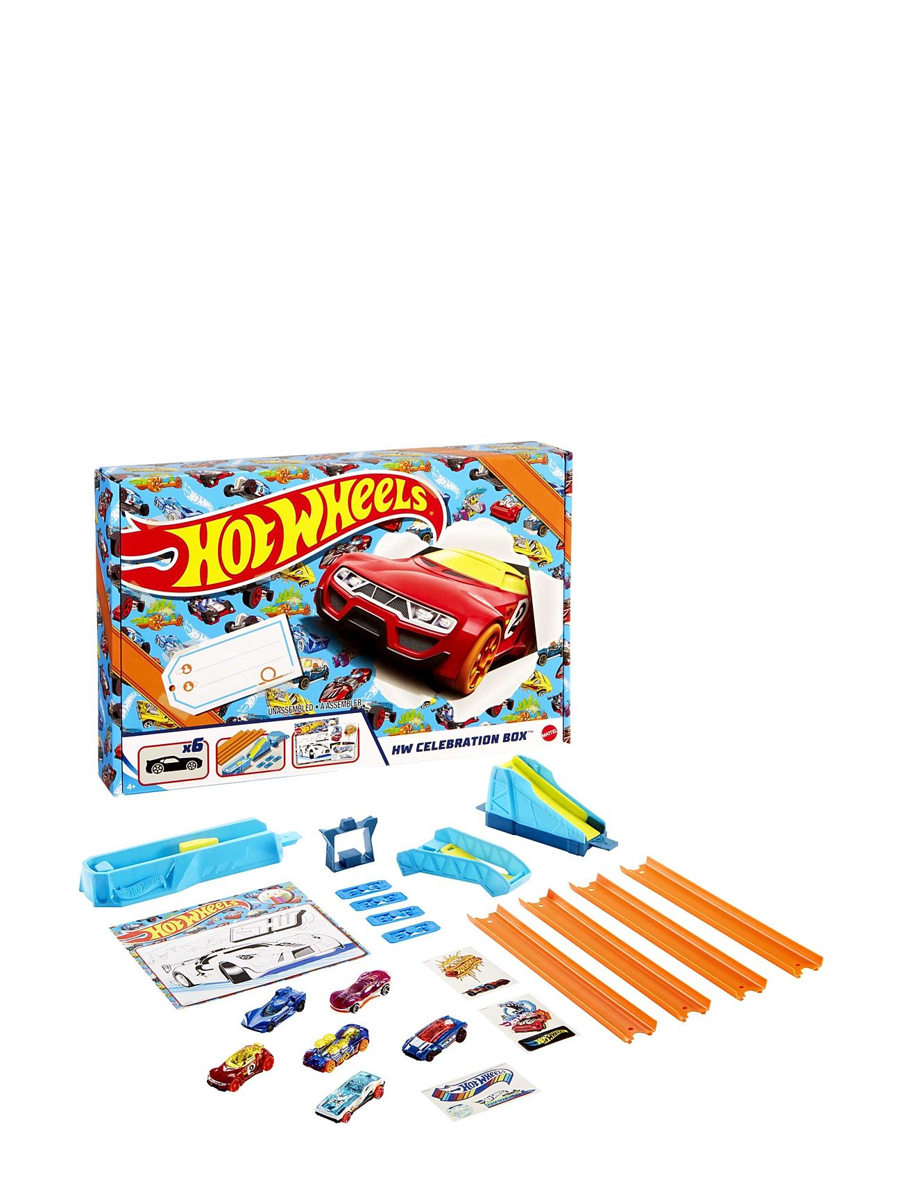 Hw Celebration Box Toys Toy Cars & Vehicles Multi/mönstrad Hot Wheels