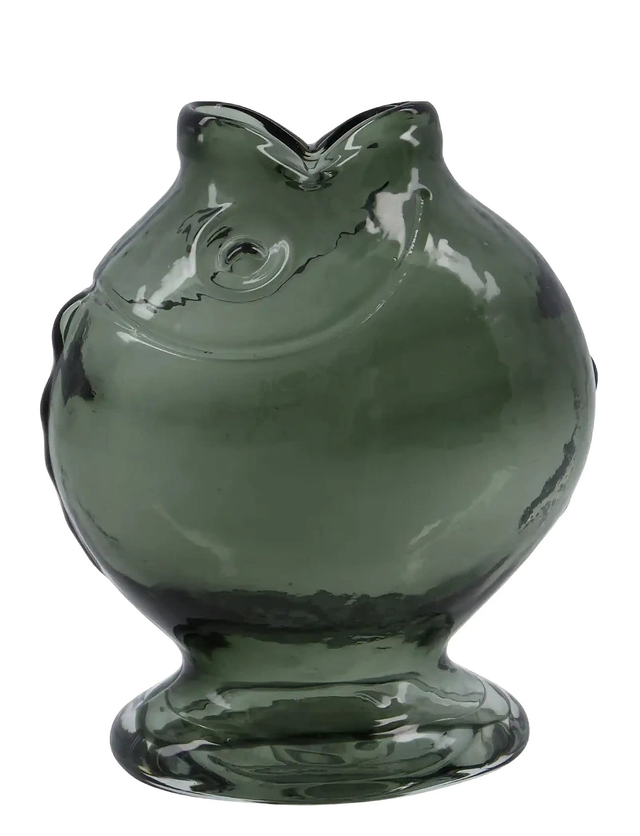 HOUSE DOCTOR Vase, Hdfish, Røg/Grå Grün - H17.5CM - Unisex