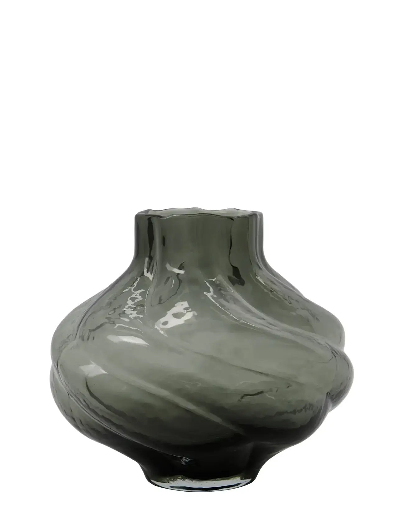 HOUSE DOCTOR Vase, Hdturn, Røg/Grå Grau - H18.5CM - Unisex