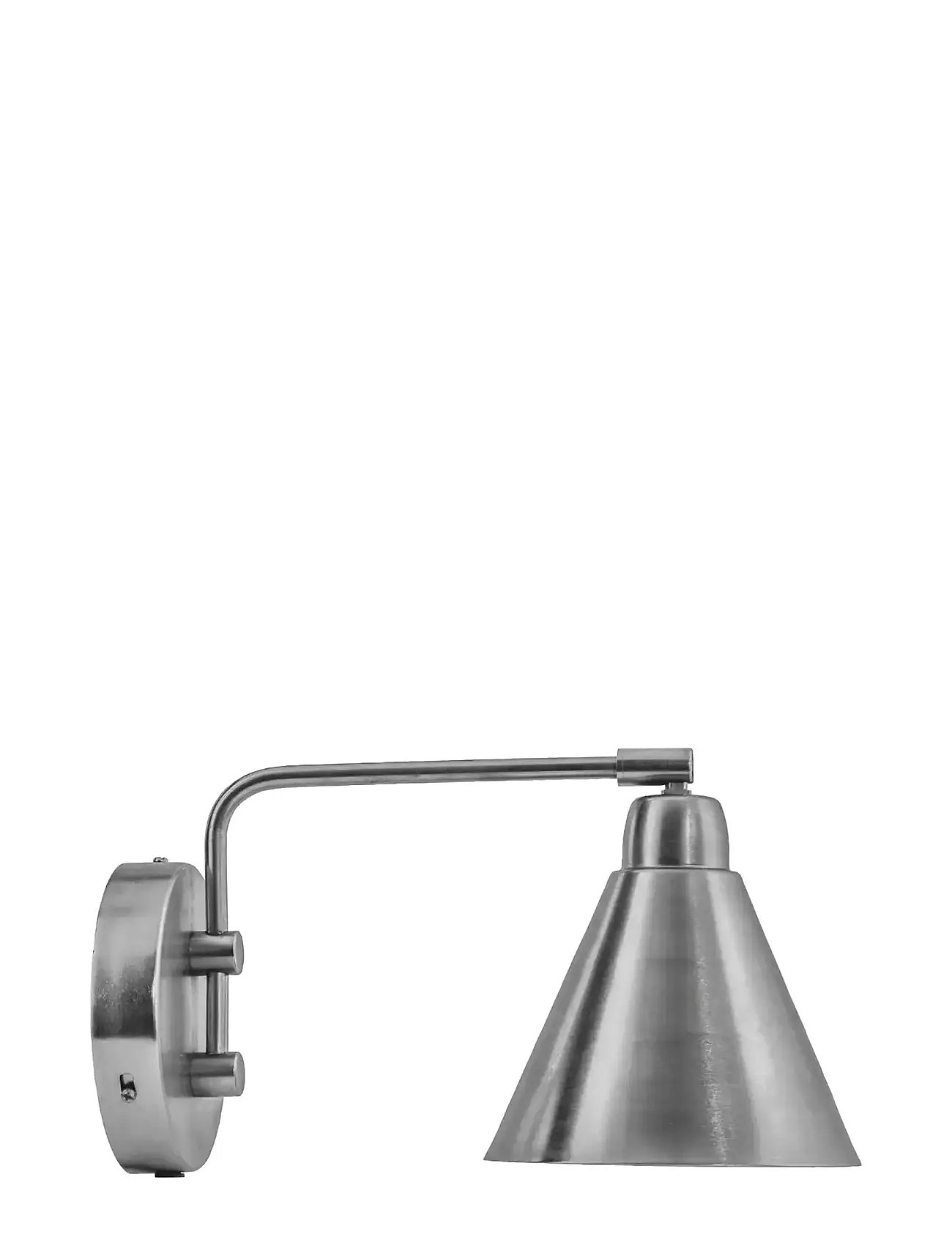 HOUSE DOCTOR Væglampe, Hdgame, Børstet Sølvfinish Silber - One Size - Unisex