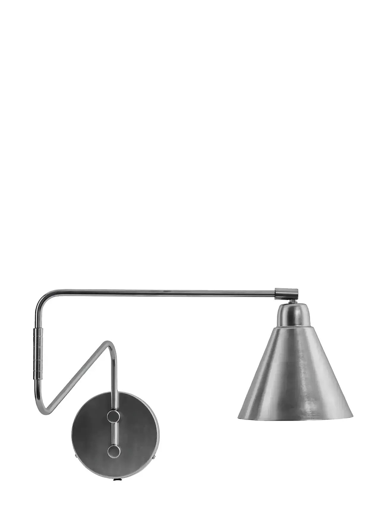 HOUSE DOCTOR Væglampe, Hdgame, Børstet Sølvfinish Silber - One Size - Unisex