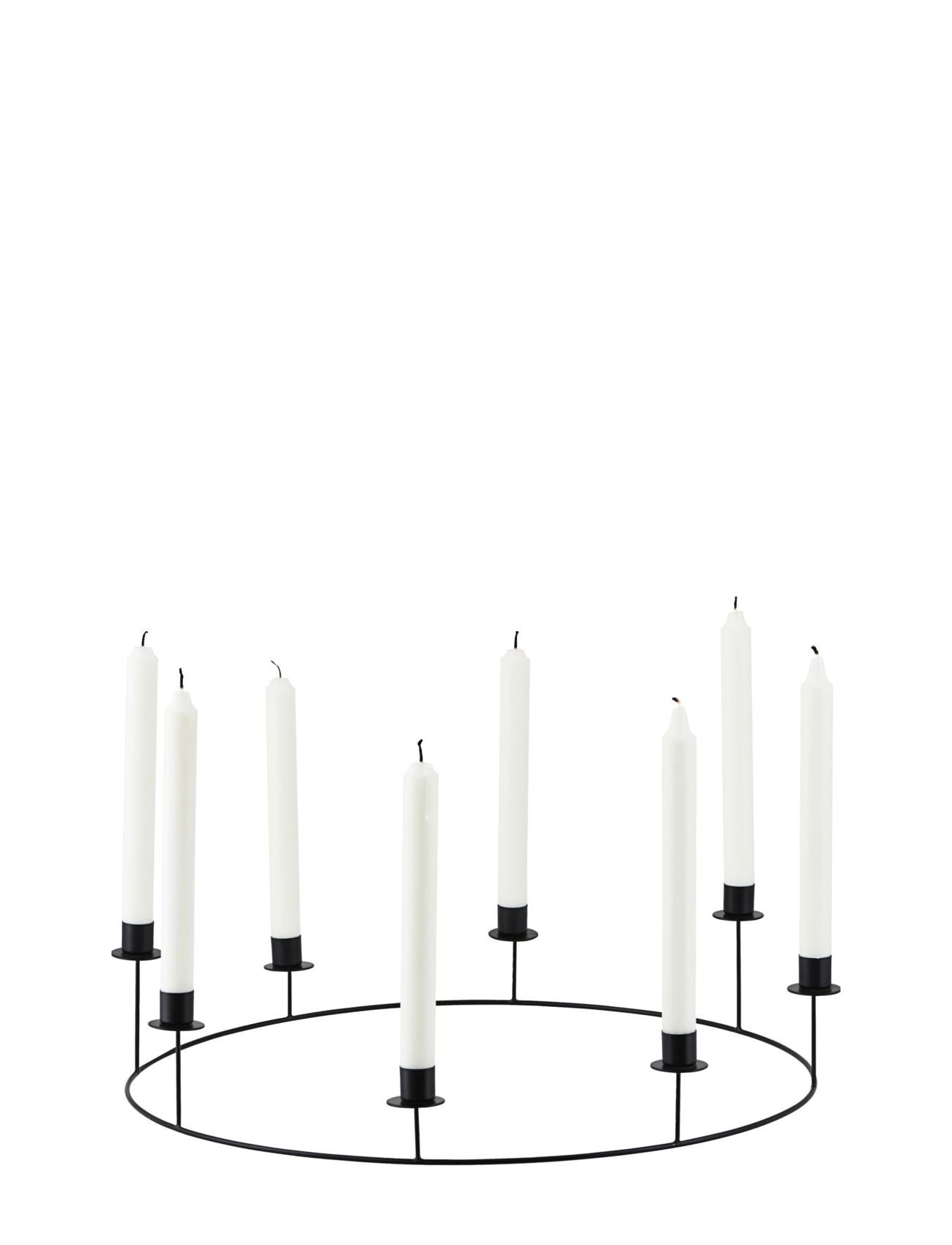 House Doctor Candle Stand, Ring Svart