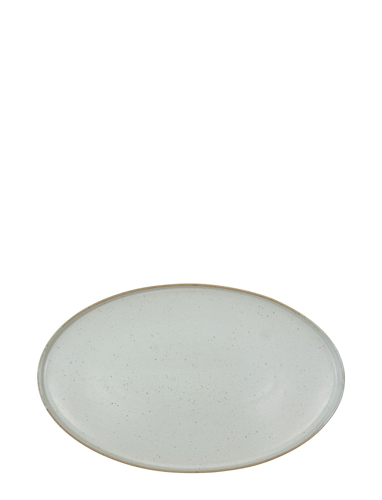 Serving Dish, Pion, Grey/White Home Tableware Serving Dishes Serving Platters Grey House Doctor