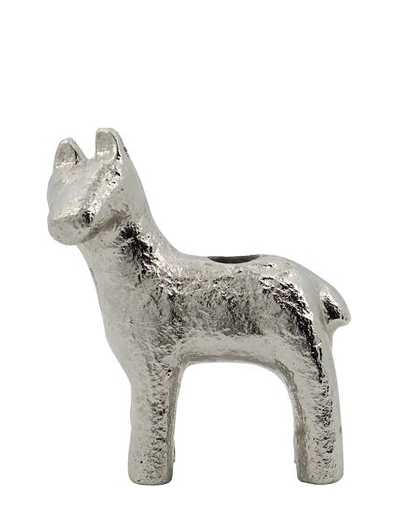 House Doctor Candle Holder, Horse Silver