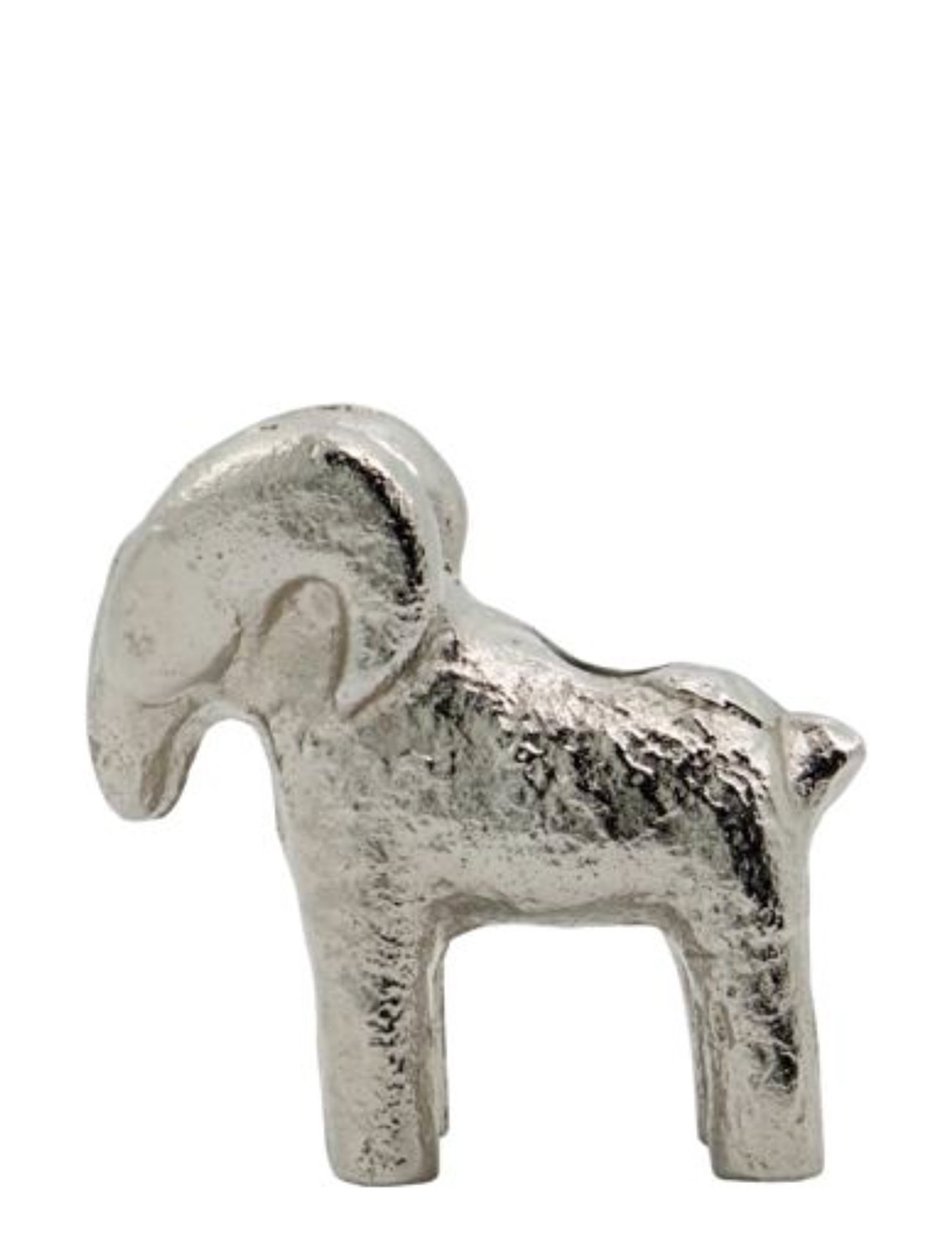 House Doctor Candle Holder, Ram Silver