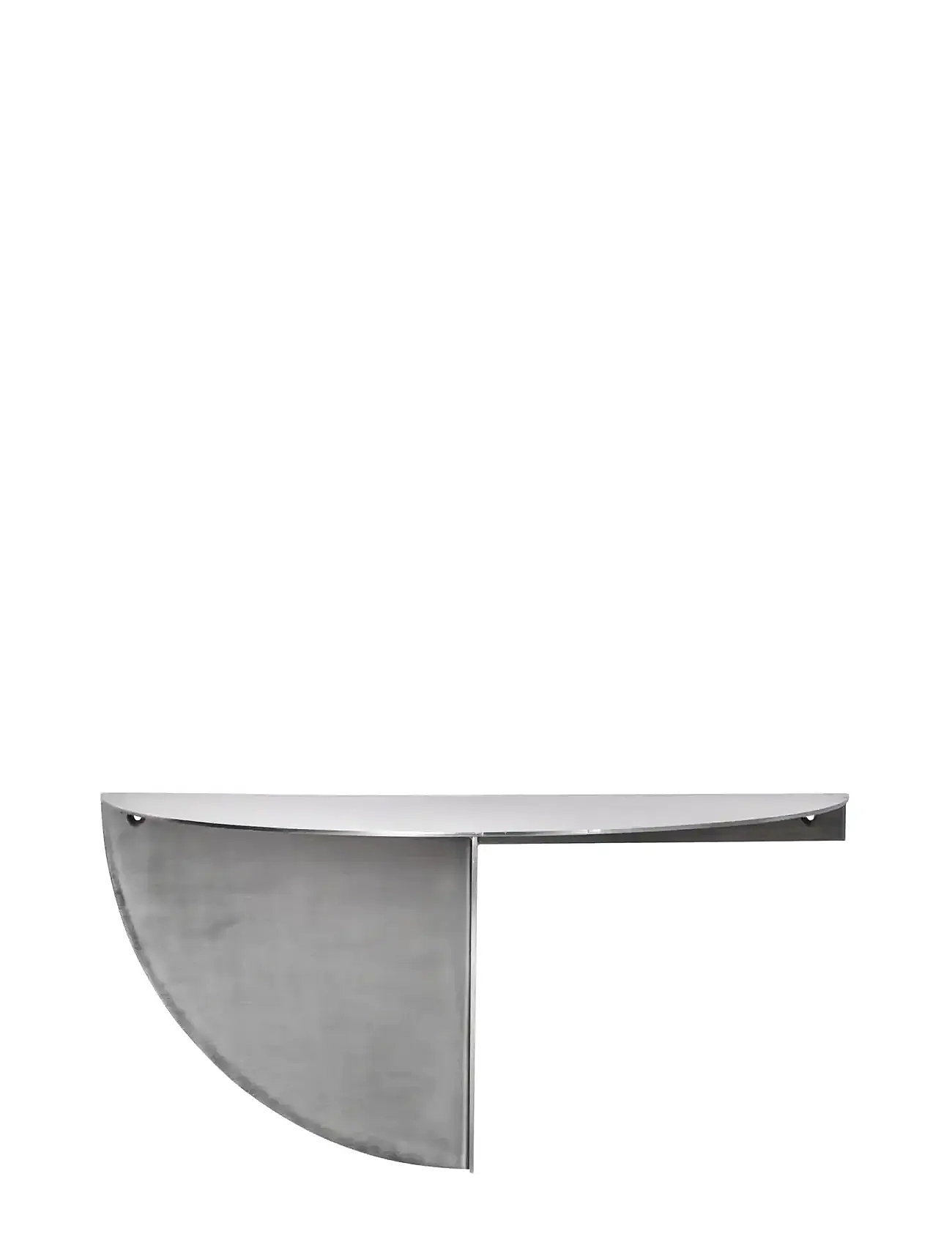 HOUSE DOCTOR Sidebord, Hdmega, Børstet Sølvfinish Silber - One Size - Unisex