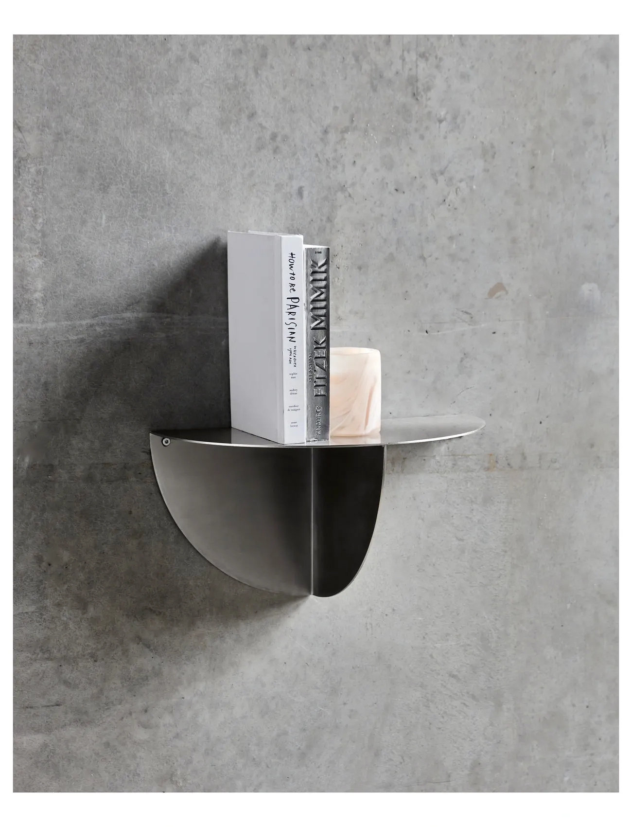 house doctor Sidebord, Hdmega, Børstet Sølvfinish, One Size, Silver, Borde > Sideborde Og Små Borde, Unisex