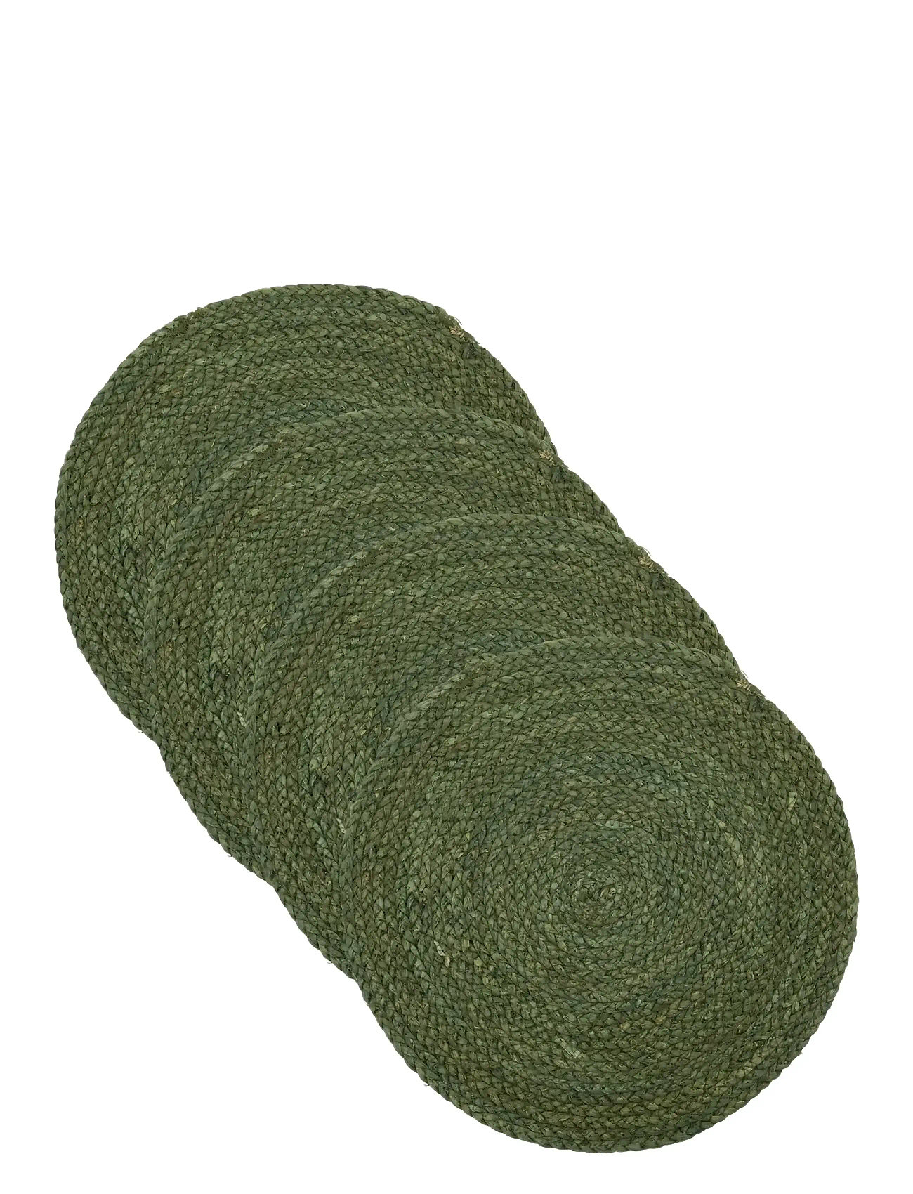 house doctor Dækkeserviet, Hdcircle, Grøn, 38X38X0.5 cm, Green, Køkkentekstiler > Dækkeservietter, Unisex