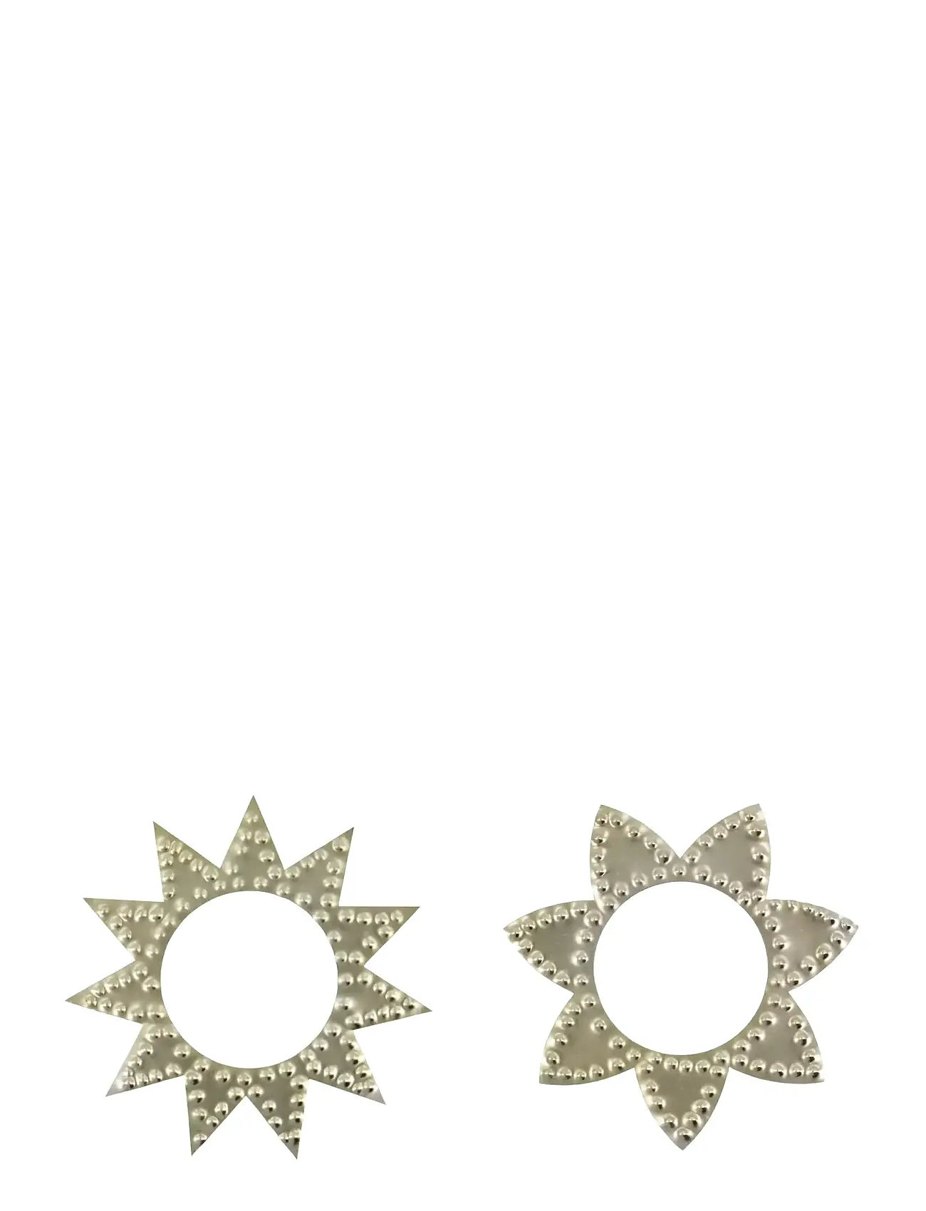HOUSE DOCTOR Servietringe, Hdring, Antik Champagne Sølv Finish Silber - 8.5X8.5X1CM - Unisex