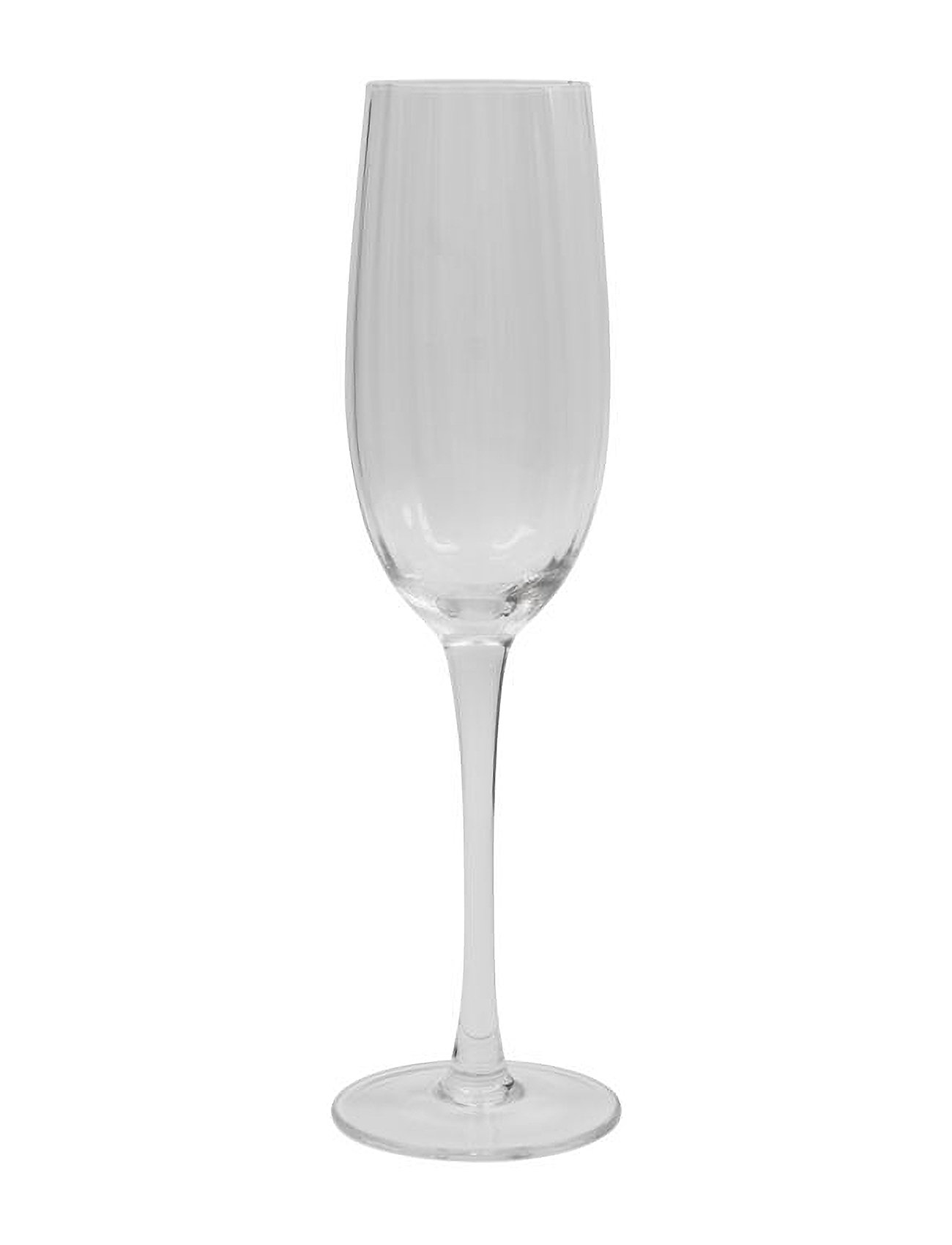 House Doctor Champagne Glass, Hdrill, Clear Nude