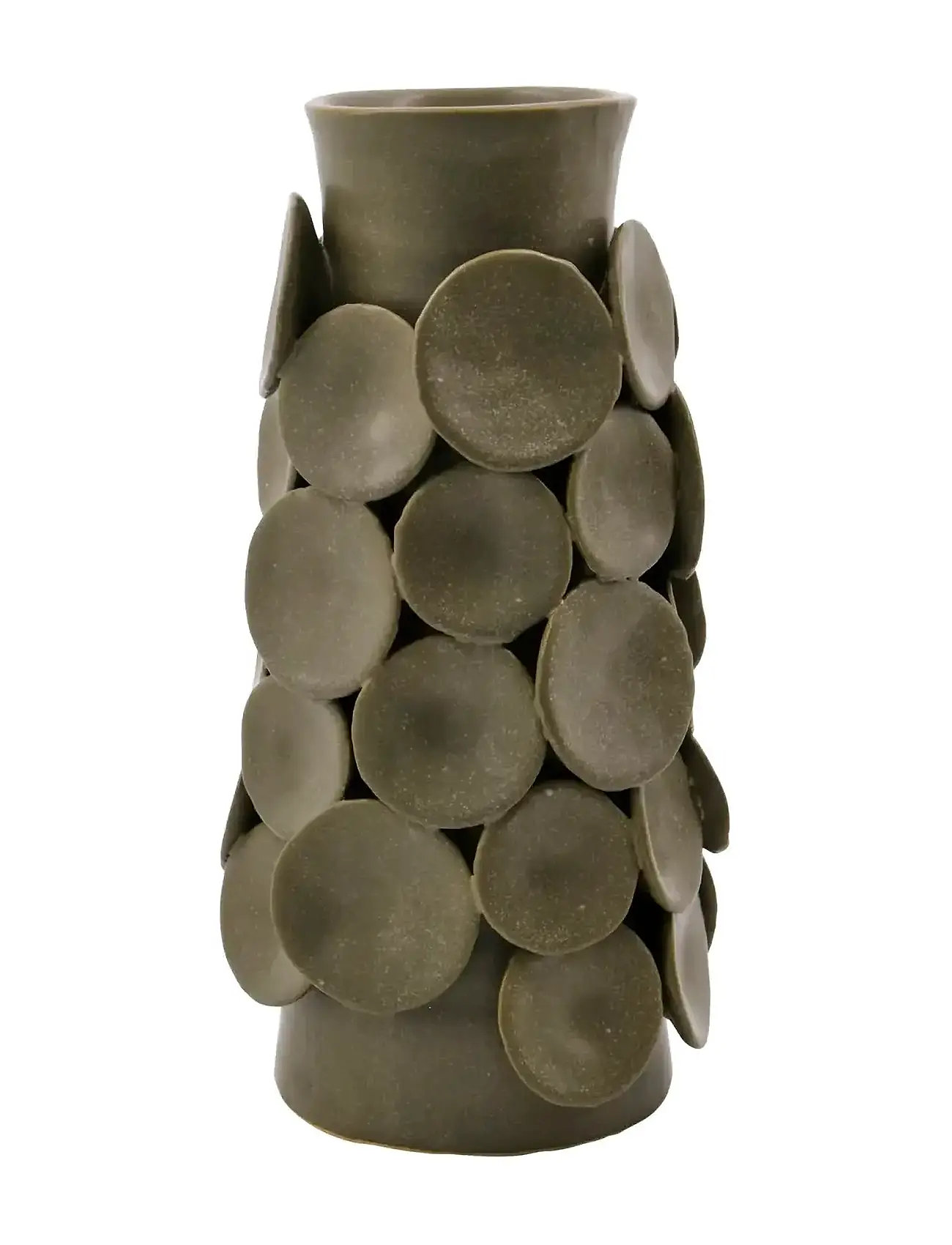HOUSE DOCTOR Vase, Hddot, Kakifarvet Khaki - One Size - Unisex