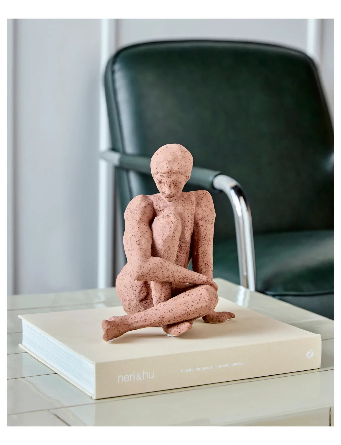 house doctor Kunstværk, Hdwoman, Brun, One Size, Brown, Decorative Accessories-details > Figures & Sculptures, Unisex