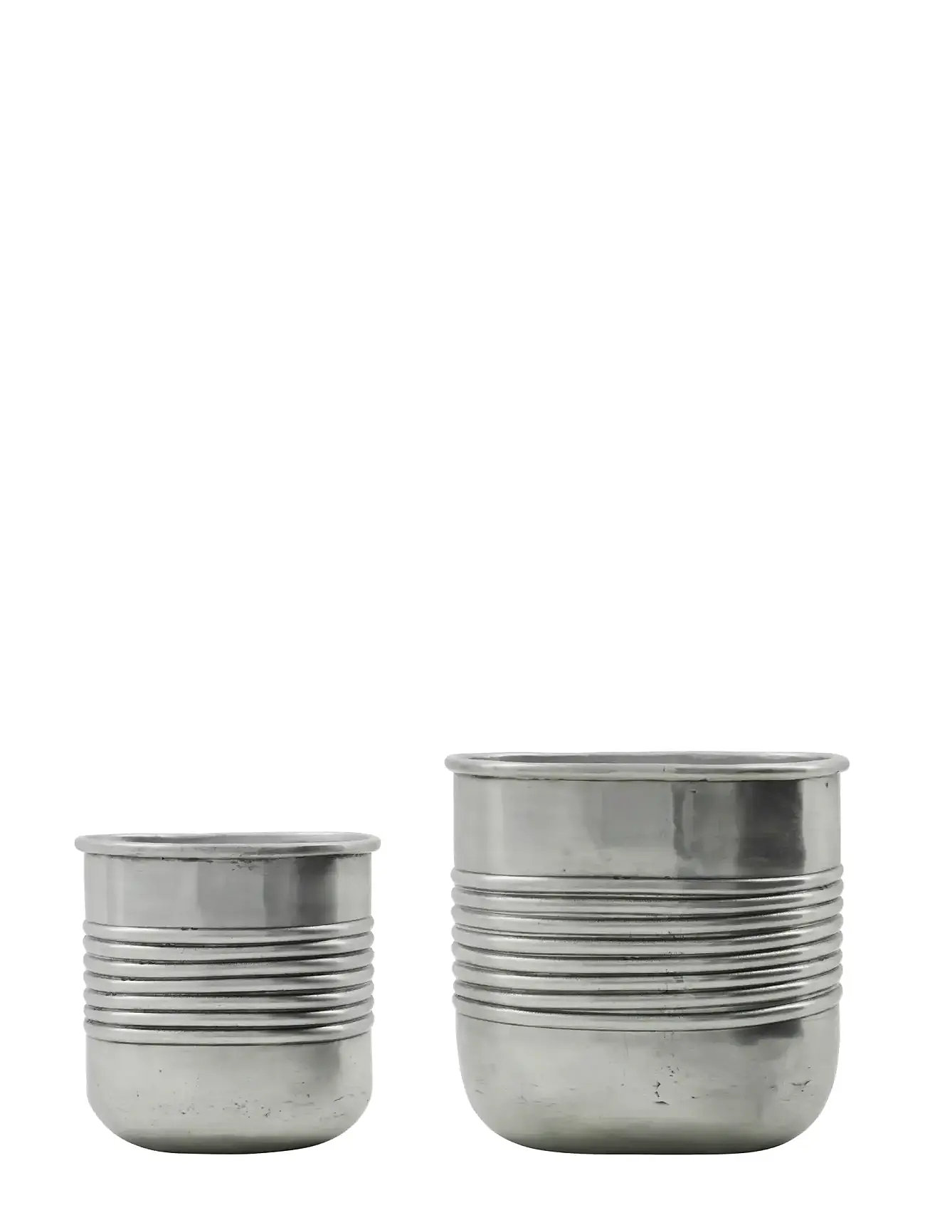 HOUSE DOCTOR Plante, Hdgroove, Antik Sølvfinish Silber - One Size - Unisex