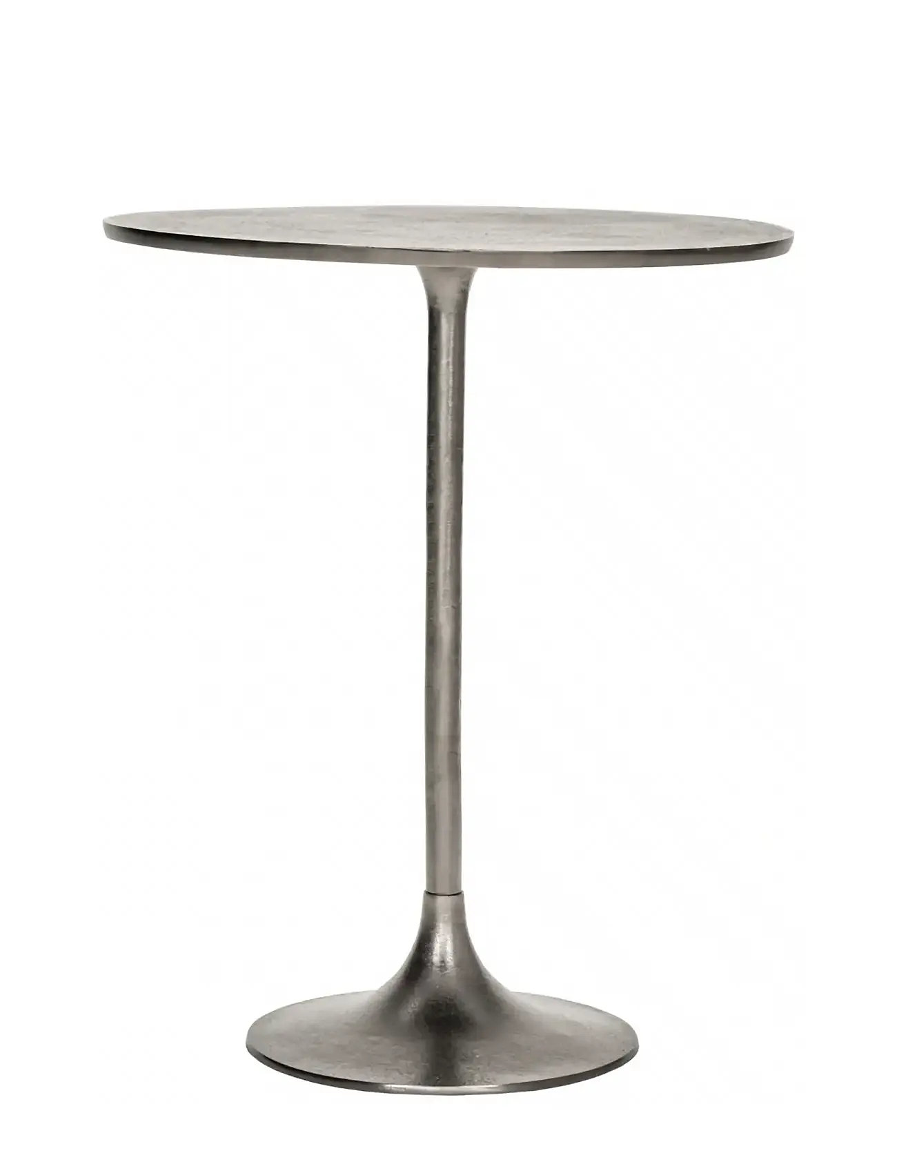 house doctor Cafe Table, Hdpan, Silver Finish, One Size, Silver, Borde > Sideborde Og Små Borde, Unisex