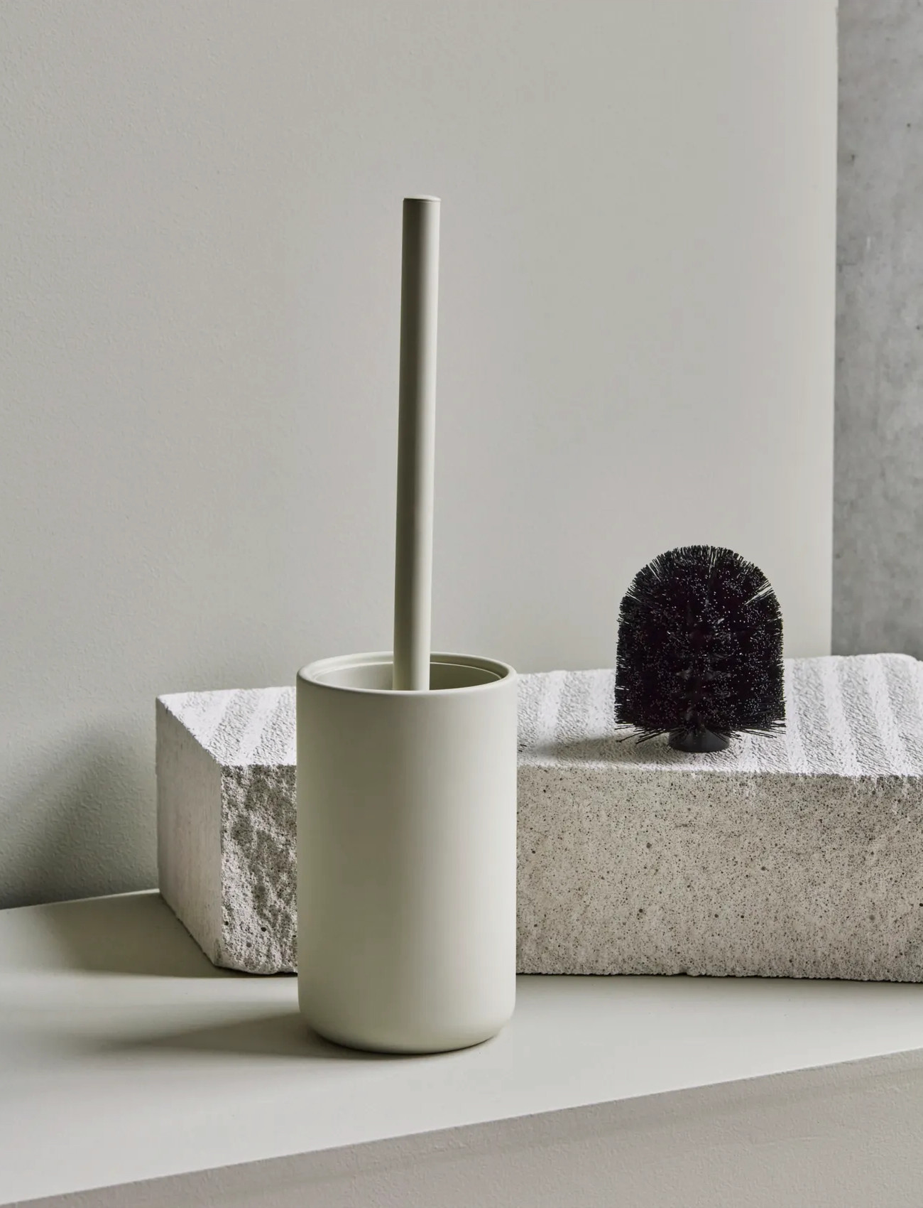 house doctor Toilet Brush, Hdpetra, Off-White, One Size, Grey, Badeværelsesinteriør > Toiletbørster, Unisex