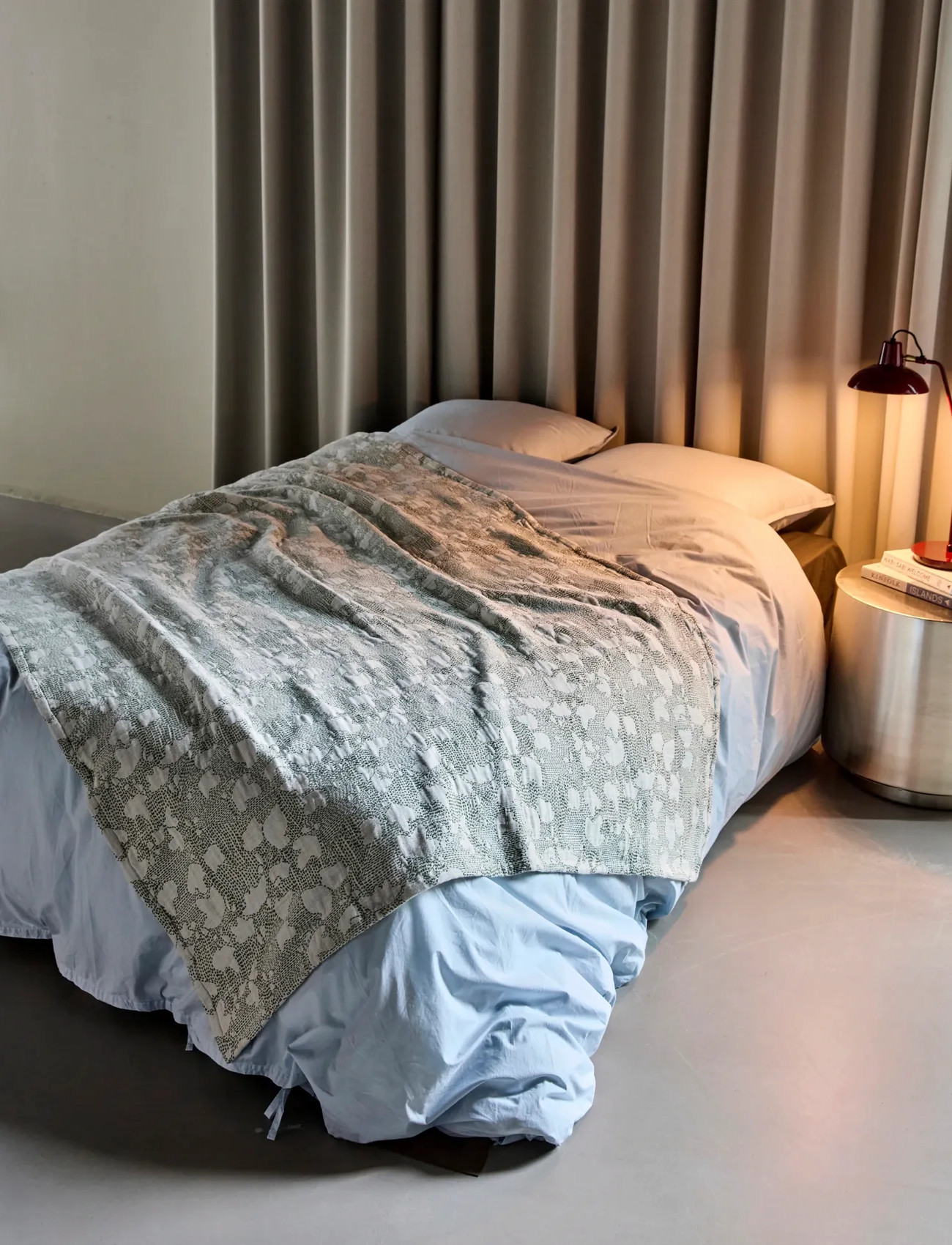 house doctor Bed Throw, Hdmori, Off-White, Khaki, 220X140 cm, Green, Puder & Tæpper > Tæpper & Plaider, Unisex