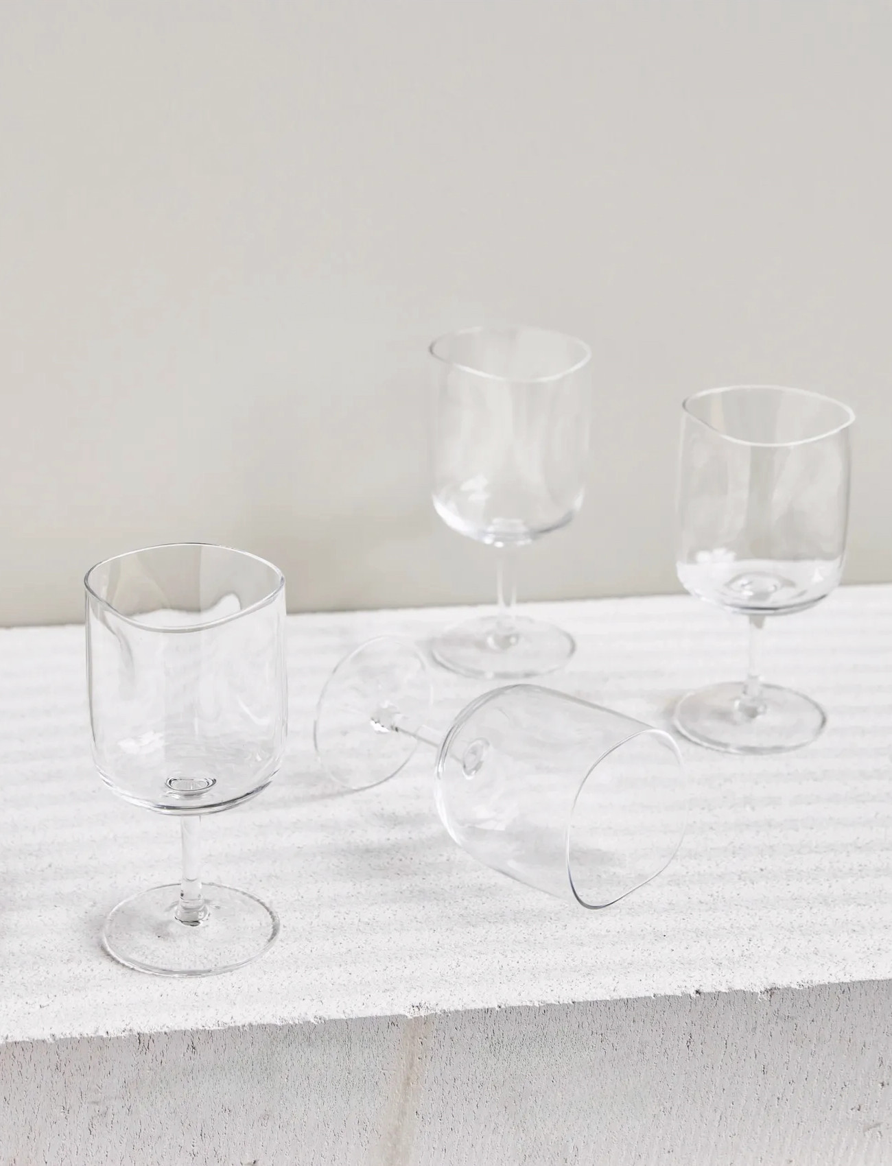 house doctor Wine Glass, Hdsand, Clear, One Size, Nude, Vinglas > Hvidvinsglas, Unisex