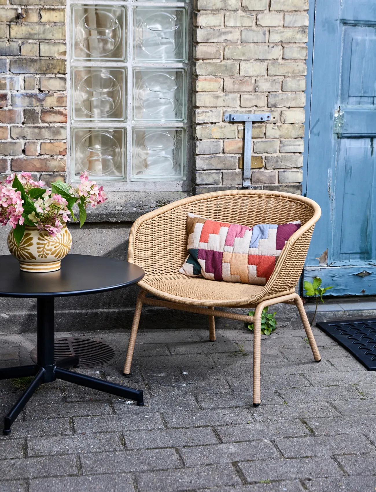 house doctor Lounge Chair, Hdhapur, One Size, Outdoor Environment > Outdoor Seating, Unisex