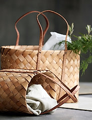 house doctor - Beach Bag - storage baskets - brown - 3