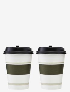 Stripes To go Paper cup - thermosflaschen - green