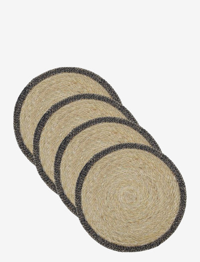 Placemat, HDSpace, Black/Natural