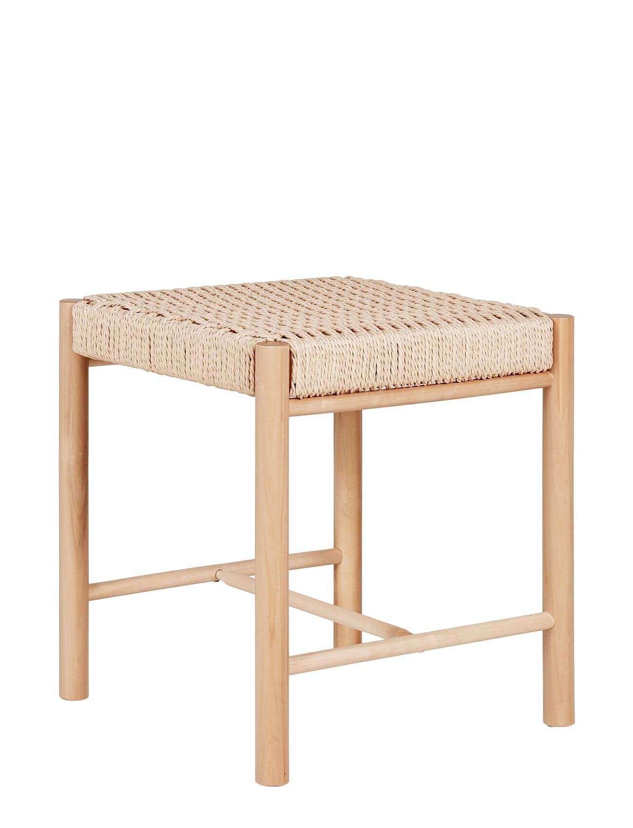 Asta - Stool In Poplar With Natural Wicker Seat, Natural Home Furniture Chairs & Stools Stools & Benches House Nordic