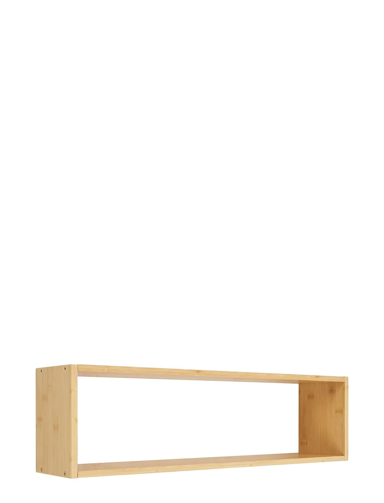 Mira - Wall Shelf, Bamboo, Natural 70X15X19,5 Cm Home Furniture Shelves Beige House Nordic