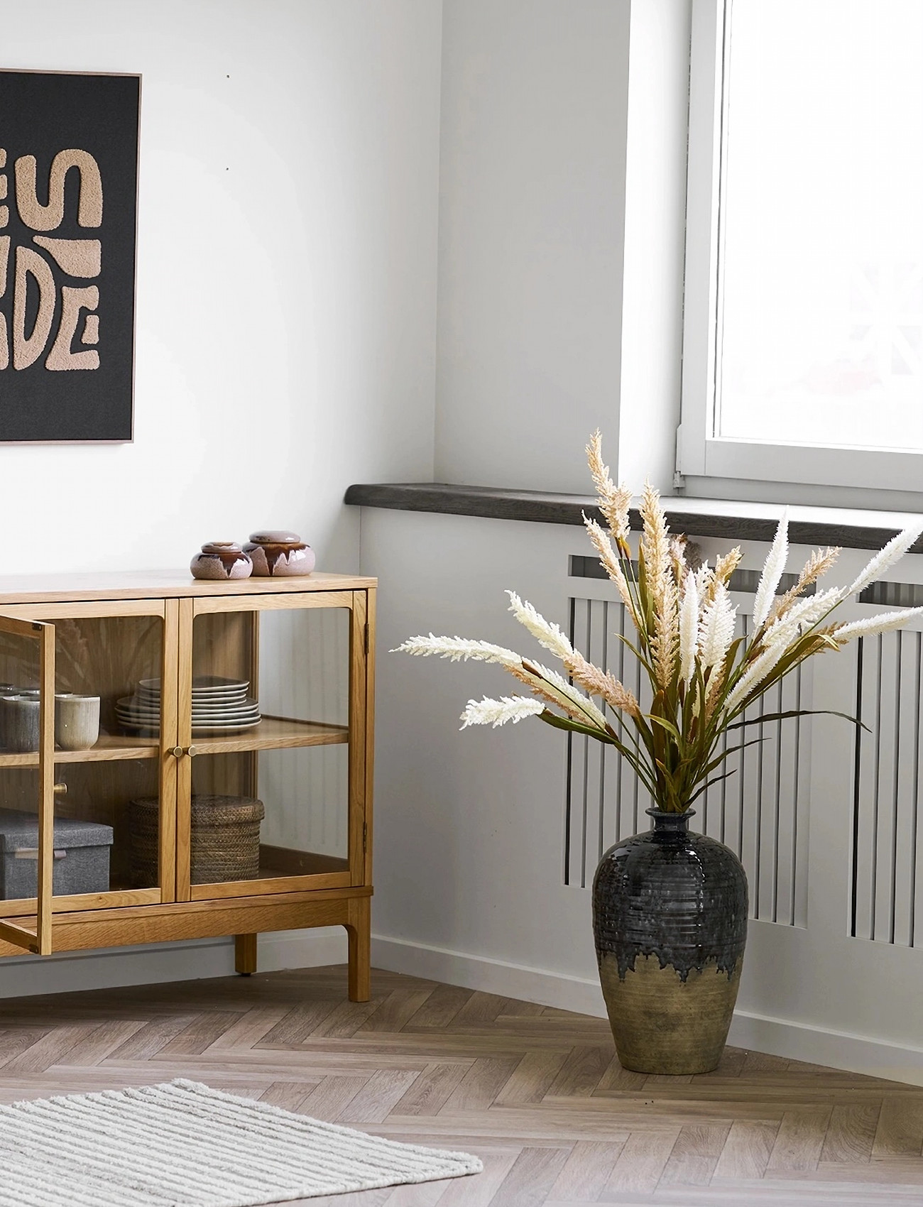 House Nordic Orna, 27X27X44.5 cm, Navy, Vases > Other Vases, Unisex