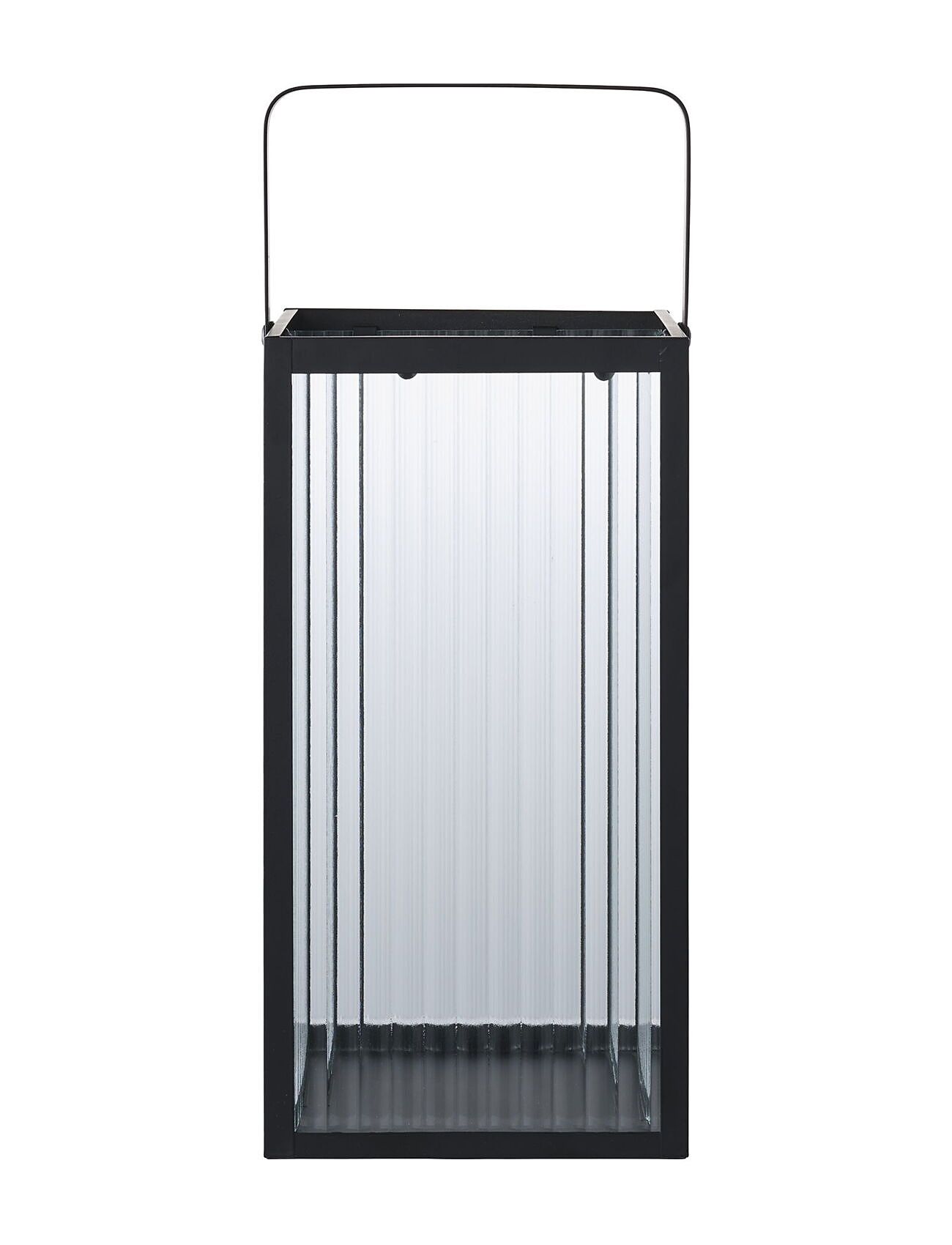 Siri - Lantern, Metal/Glass, Black Black House Nordic