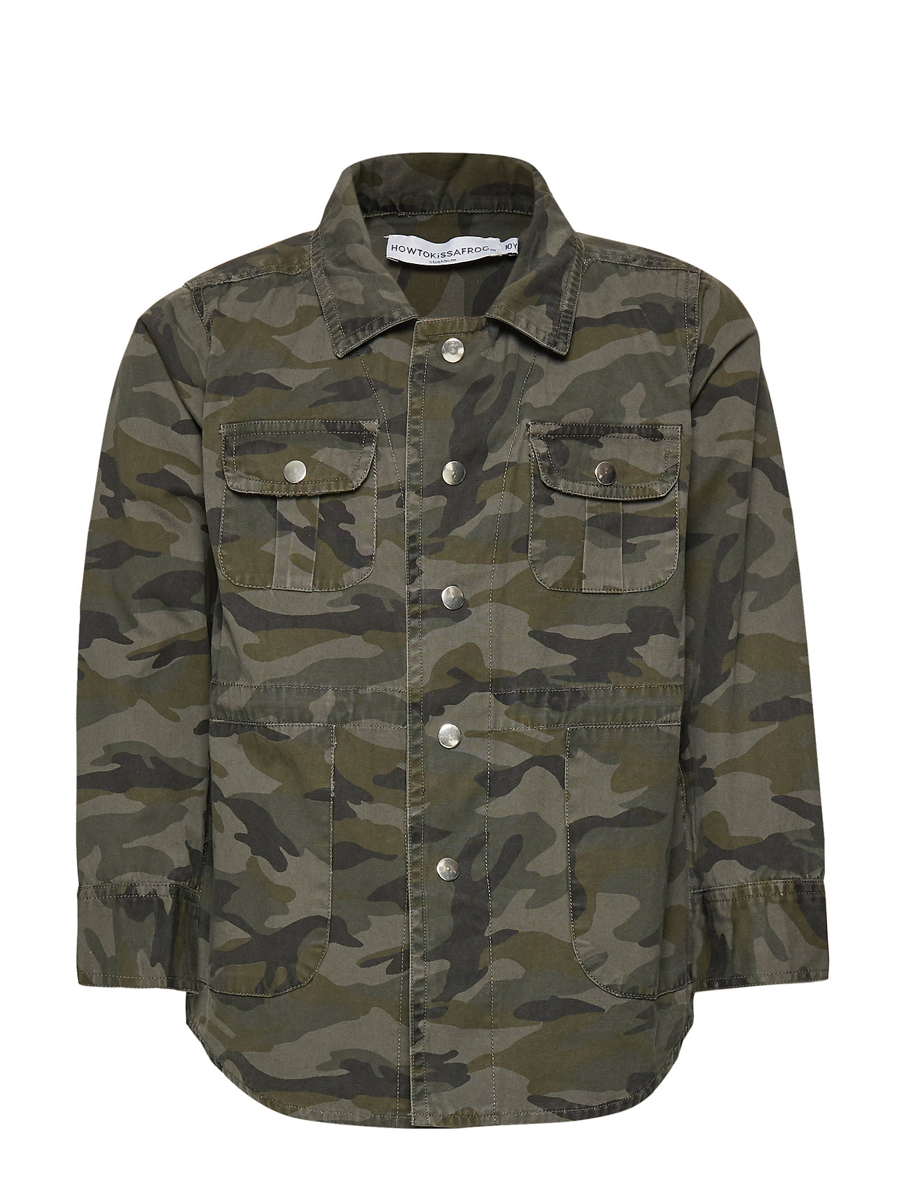 Army Jacket Dun Jack Shelljack Groen How To Kiss A Frog how to kiss a frog kopen in de aanbieding