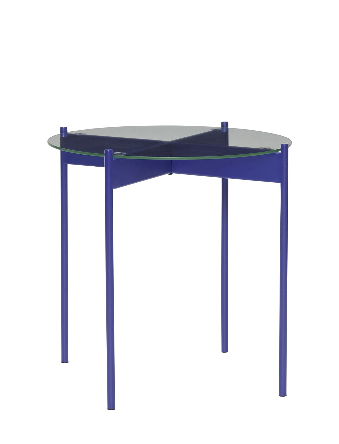 Beam Bord Home Furniture Tables Side Tables & Small Tables Blue Hübsch