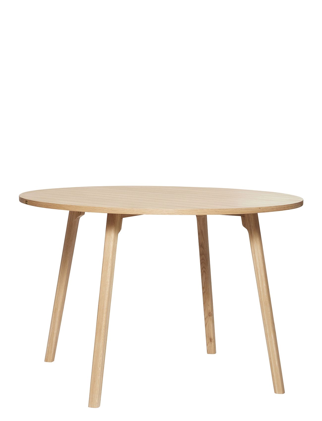 Hübsch Ground Dining Table Round Natural Beige