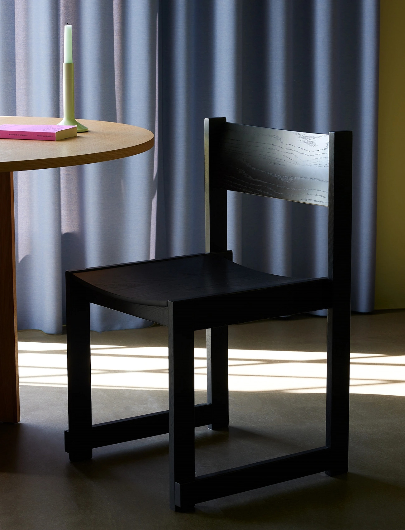Hübsch Forma Dining Chair, One Size, Black, Stole Og Skamler > Stole, Unisex