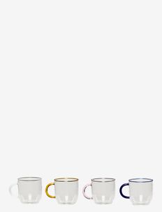 Kiosk Glass Mugs - tekoppar - multi-colored