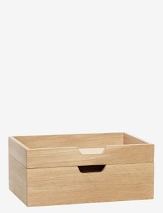 Note Storage Box - skrzynki drewniane - nature