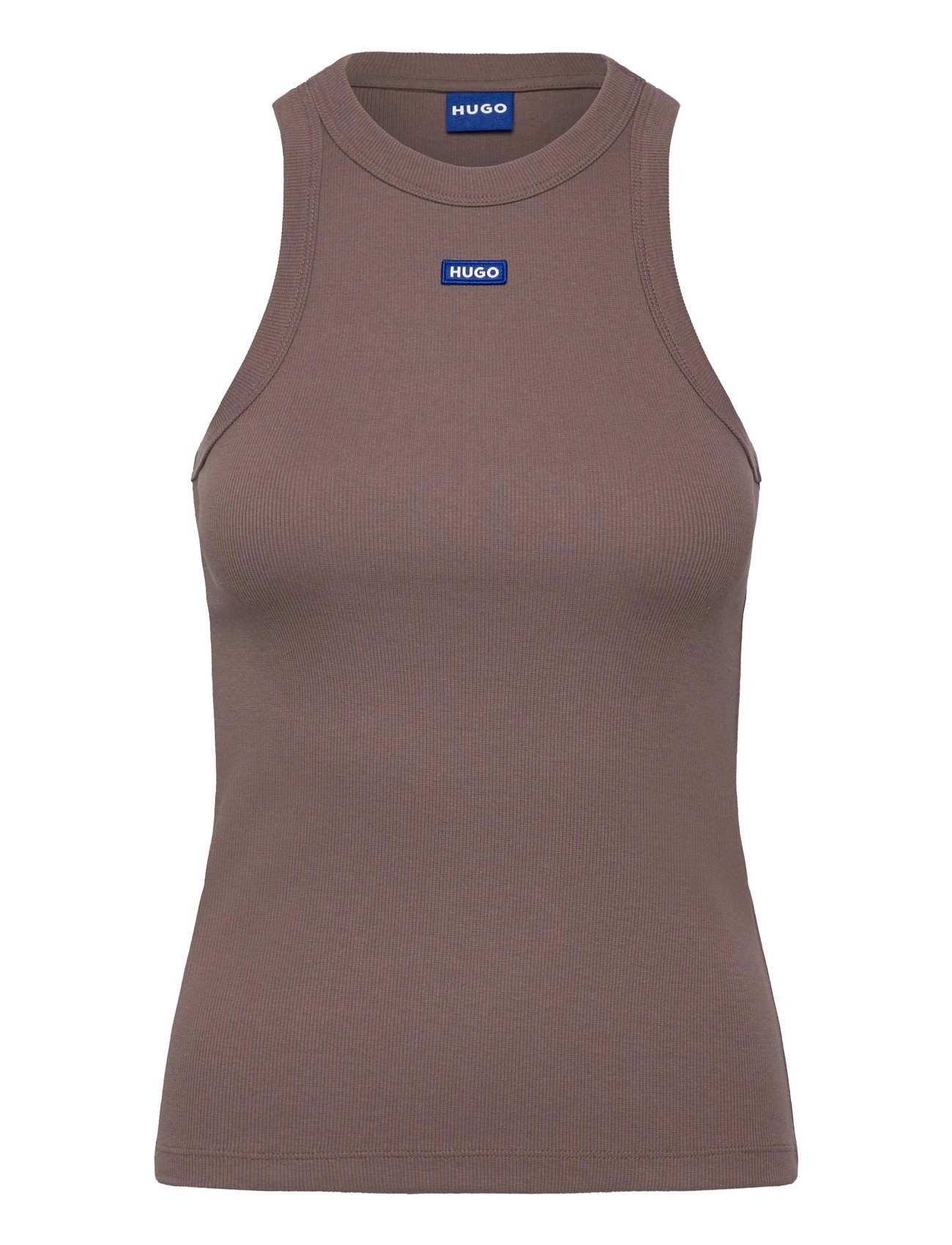 HUGO Blau Easy Tank_B Braun - M - Damen
