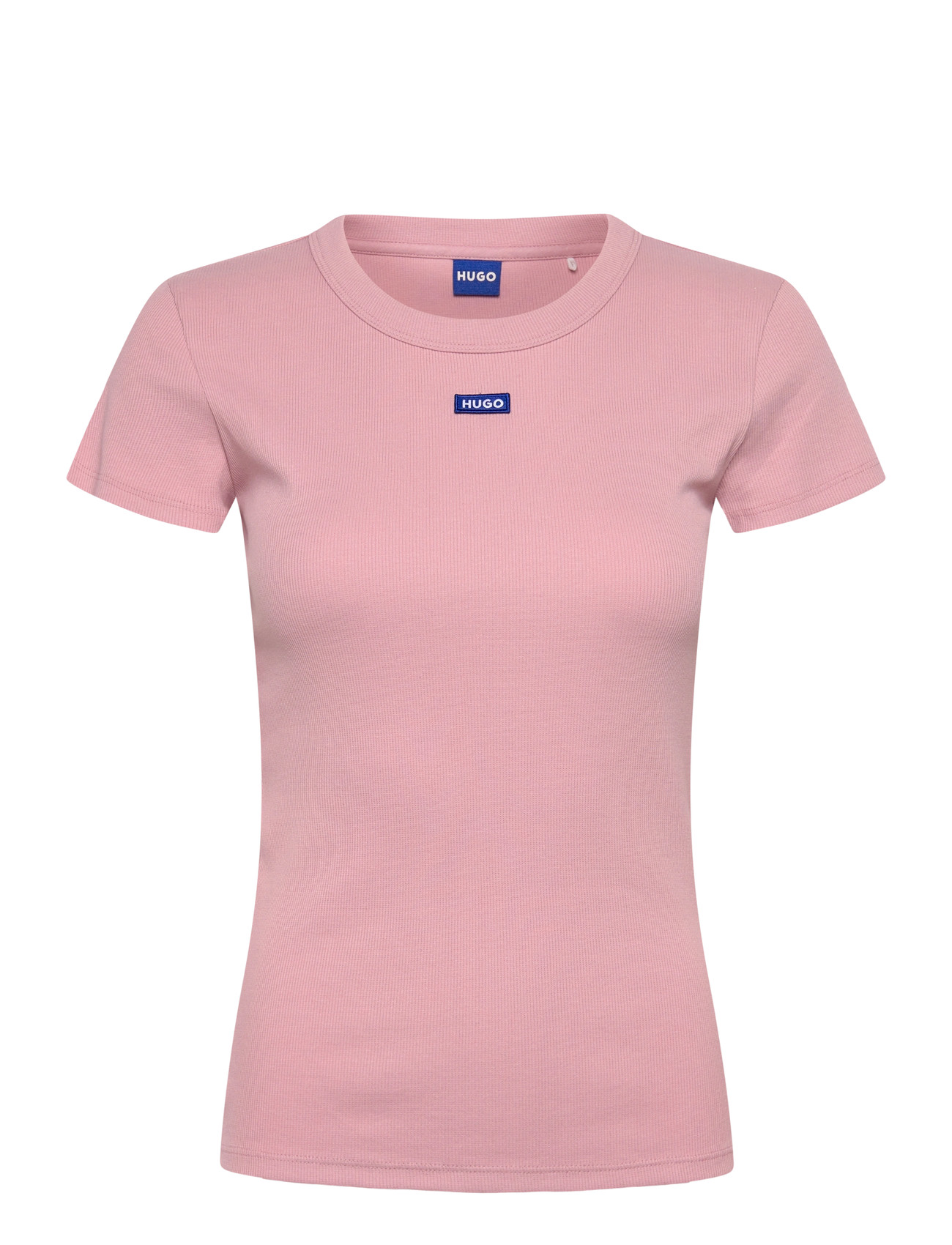 HUGO Blau Easy Tee_B Pink - XL - Damen