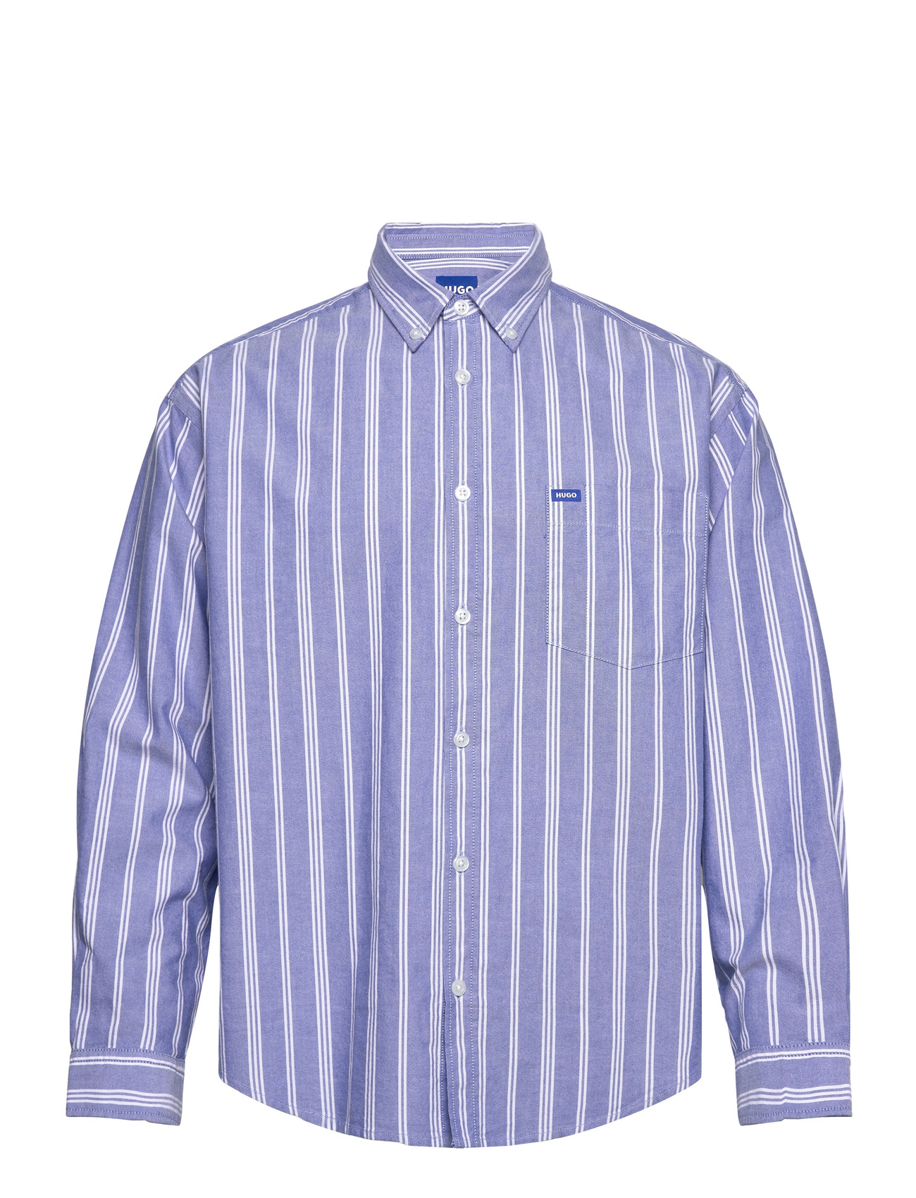 HUGO BLUE Ebill, S, Blue, Skjorter > Denim-Skjorter, Herre