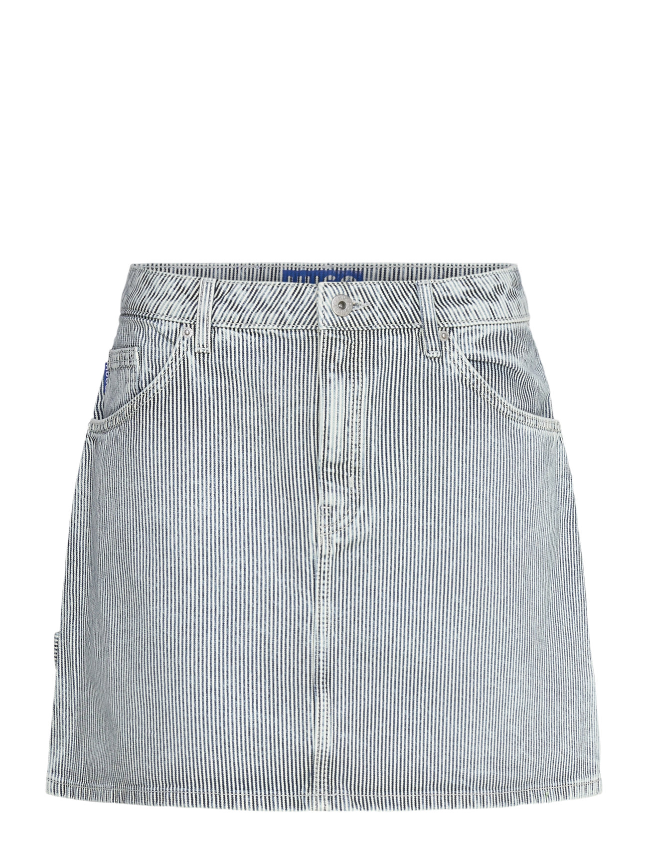 Gami_5_B Skirts Short Skirts Blue HUGO BLUE