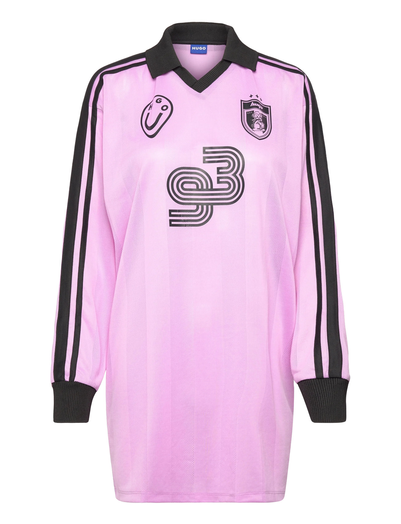 Delarri_B Kort Kjole Pink HUGO BLUE