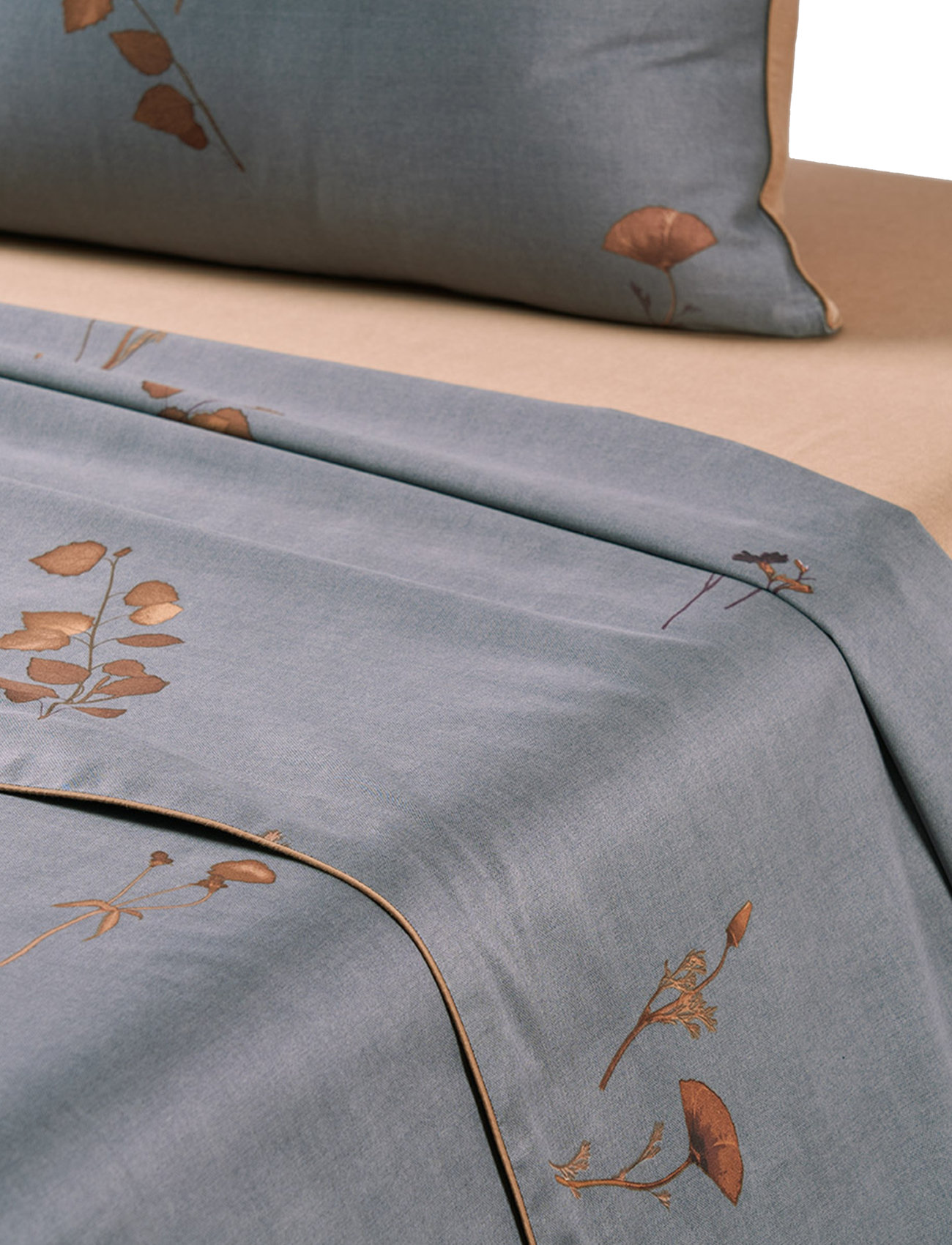 Midnight Flat Sheet Patterned Boss Home