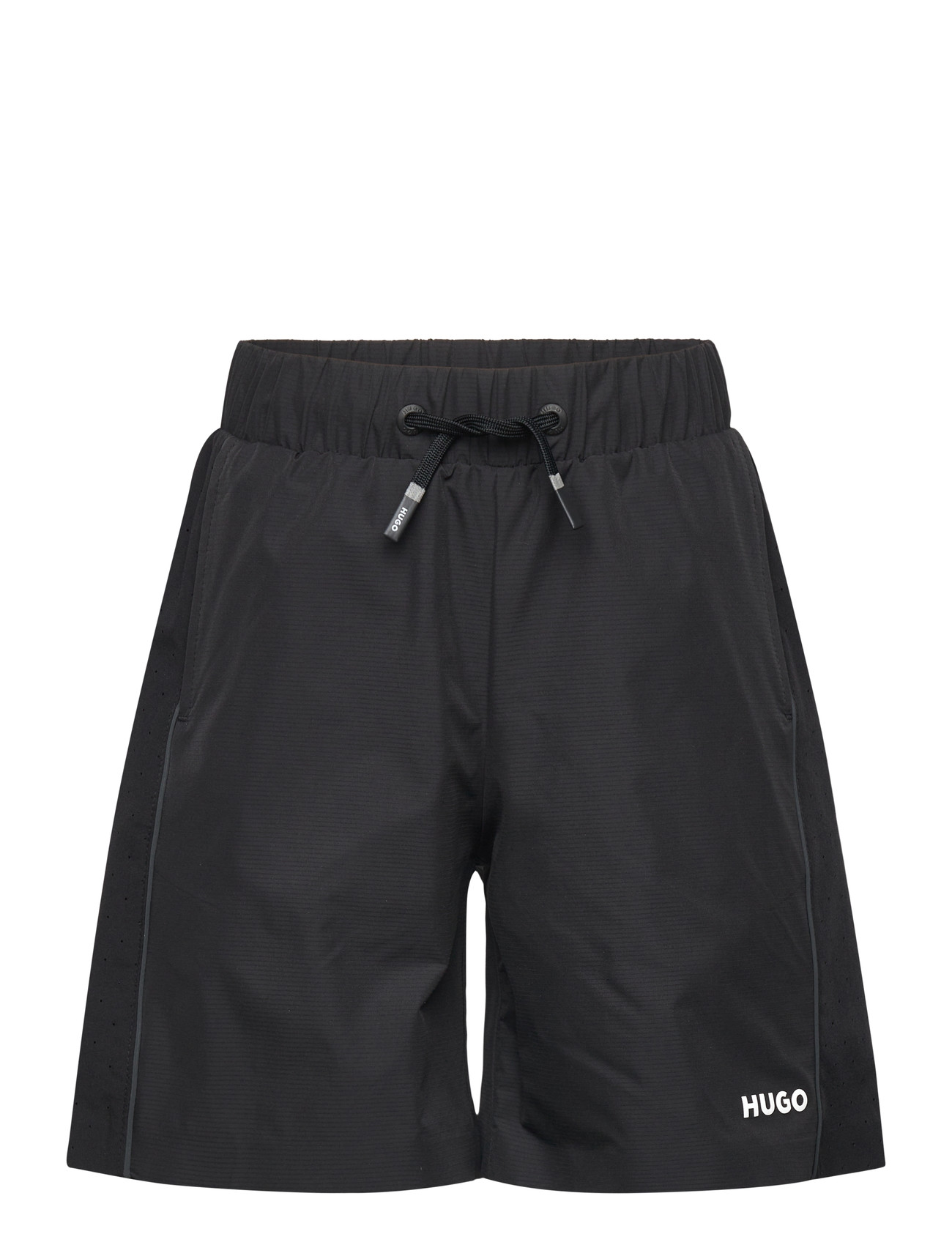Hugo Kids Short, 116, Black, Shorts > Sportsshorts, Børn